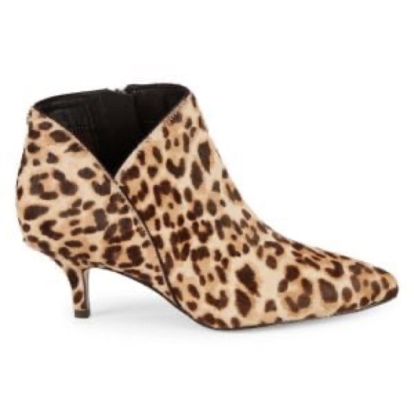 Sam Edelman Shoes - Sam Edelman Kadison Leopard Calf-Hair Booties 9M